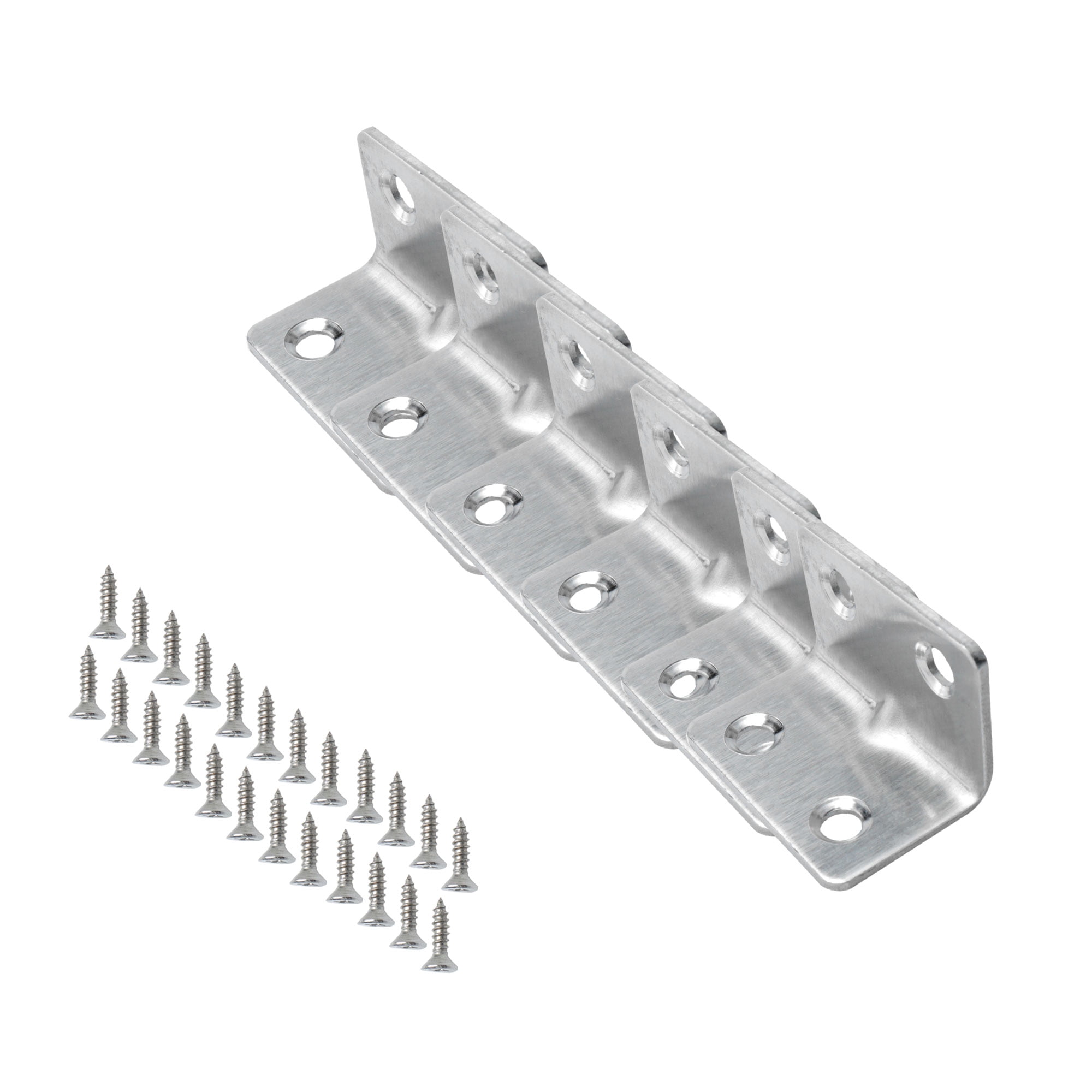 5 x 1.5/" STEEL RIGHT ANGLE BRACKET L Shape Corner Repair Brace Shelf support