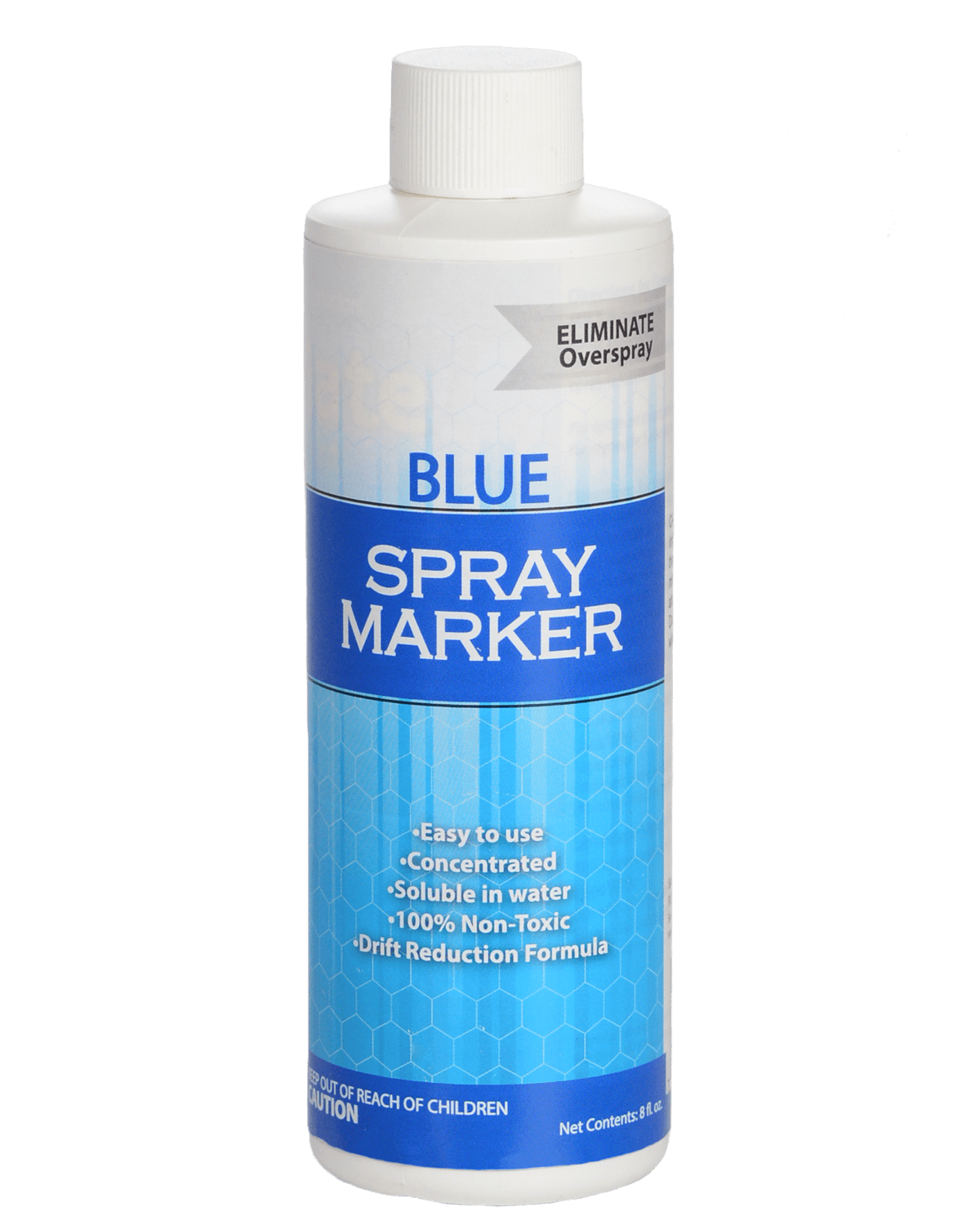 Blue Spray Marker (8 Ounces) Weed Spray Dye, Herbicide Dye, Fertilizer Marking Dye, Turf