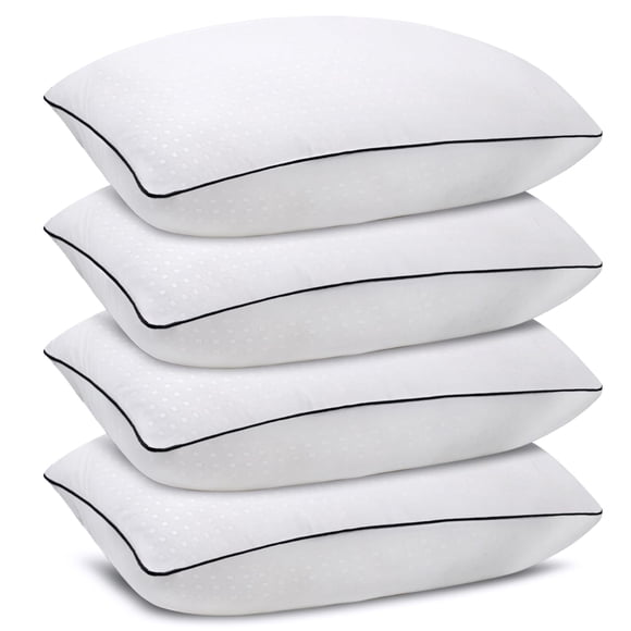 Paquete de 4 camas Pillow Higoom de tamaño estándar para dormir