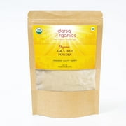 Darsa Organics Organic Amla Powder, Indian Gooseberry Powder Resealable Pouch, USDA Organic, non-GMO Health Supplements, 8 Oz