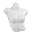 thumbnail image 2 of Torso de maniquí femenino, soporte de exhibición de ropa interior, plano del modelo de exhibición de sujetadores, maniquí de lencería para exhibición Hombros inclinados, 2 of 9