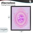 thumbnail image 4 of Stupell Industries Eclectic Dream On Ornate Mirror Black Floating Frame Canvas Art, 17 x 21, by Ziwei Li, 4 of 8