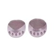 thumbnail image 2 of Ljudmp Women's 1 Pair Non-Slip Forefoot Half-Toe Socks Reusable Invisible Liner Pads for High Heels Sandals Purple, 2 of 6