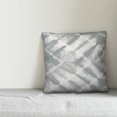 thumbnail image 2 of Creative Products Gray Watercolor Shibori Print 20x20 Spun Poly Pillow, 2 of 2