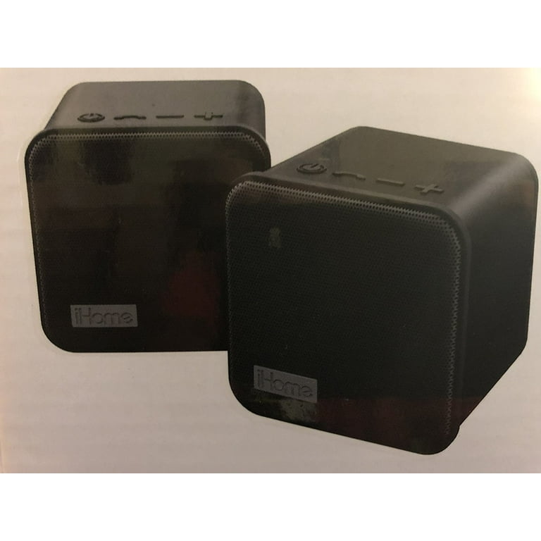 iHome Bluetooth Stereo Speaker Pair IBT562BX