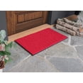 thumbnail image 4 of Envelor Coco Coir Loop Doormat Welcome Mat Coir Doormat Natural Coco Mat Front Door Mat Outside Entrance Indoor Entry Mat Heavy Duty Non-Slip Backing Front Door Rug Outdoor, 18 x 30 Inches, Maroon, 4 of 7