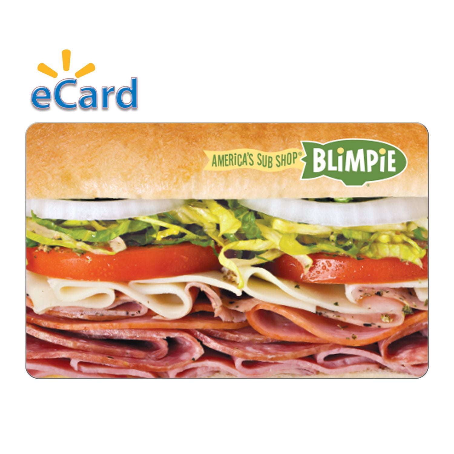Blimpie $15 Thank You Gift Card (Email Delivery)