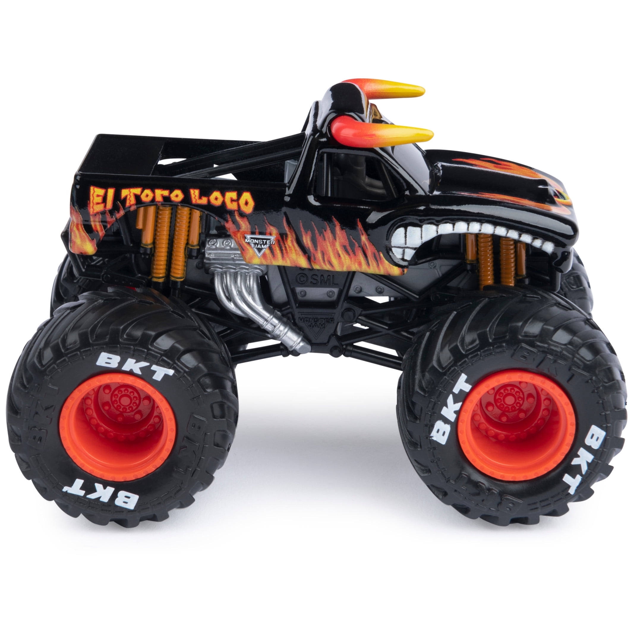 Monster Jam, El Toro Loco Vs. Son-uva Digger 1:64 Scale Die-Cast Trucks