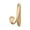 Gold, variant on Wall Hooks for Hanging Coats,Double Hole Design,Hat Organizers,Heavy-Duty Wall Mount Hangers,3.38x1.85 inch Wall Mounted Hooks for Kitchens,Bathrooms,Shower,Closet,Bags,Keys (Coffee)