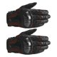 thumbnail image 2 of Naiovety Paquete de 2 guantes de motocicleta, guantes portátiles de invierno y otoño, equipo Protector transpirable para conducción profesional al aire Ciclismo negro rojo SG Naiovety OD027440-09, 2 of 6