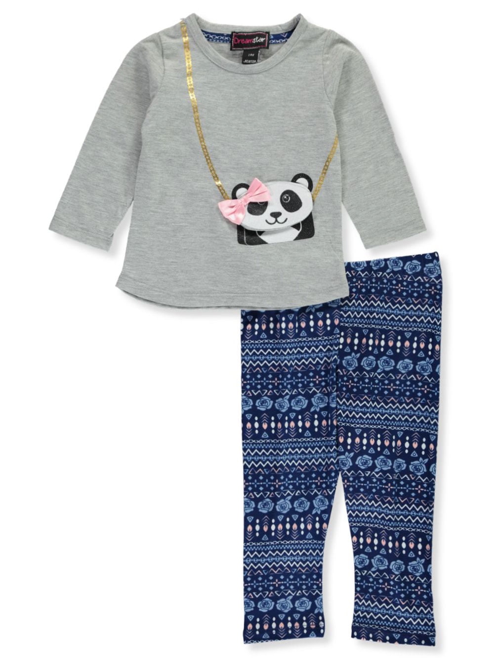 baby panda outfit set
