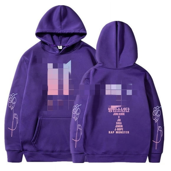 BTS Album Pullover Hoodie, Men And Women Fashion Casual Hoodie, Cotton, Sports Hoodie-HAPDEN