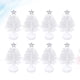 thumbnail image 4 of 8pcs Luz LED Lámpara de árbol de Navidad Luz de noche de escritorio Accesorios de fiesta Luz de fibra óptica para la tienda del hogar, 4 of 7