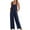 Navy #1, variant on pstuiky Wide Leg Jumpsuits for Womens, Sleeveless Jumpsuits for Women Jumpsuit Sleeveless Jumpsuits for Women Summer Rompers Bib Overalls Women with Pockets Black S
