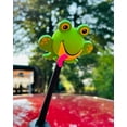thumbnail image 3 of Tenna Tops Green Frog Car Antenna Topper Decor Auto Accessory (Fits Thick Fat Style Antenna), 3 of 6
