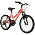 thumbnail image 1 of Rock Creek de Huffy, de 20 pouces vélo de montagne 6 vitesses pour filles, rose, 1 of 11