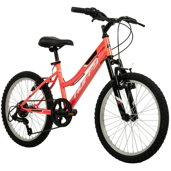 Huffy Rock Creek 20-inch Girls’ 6-speed Mountain Bike, Pink
