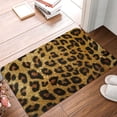 thumbnail image 4 of Uemuo Golden Leopard Glitter Printed Door Mat Indoor Doormat 16"x24",Front Back Door Mats Non Slip Entrance Rugs,Inside Doormats for Entryway, 4 of 9
