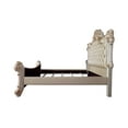 thumbnail image 2 of Acme Vendome Queen Bed Synthetic Leather & Antique Pearl, 2 of 4