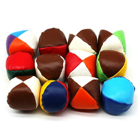 12PCS Juggling Ball Cartoon Funny Educational Juggle Ball Play Ball for Children