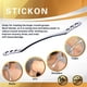 thumbnail image 2 of Herramienta de Masaje Gua Sha Acero Inoxidable STICKON Plateada Forma F, 2 of 4
