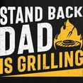 thumbnail image 3 of CafePress - Stand Back Dad Is Grilling Long Sleeve T Shirt - Women's Long Sleeve Graphic Tee Casual Fit, 3 of 4