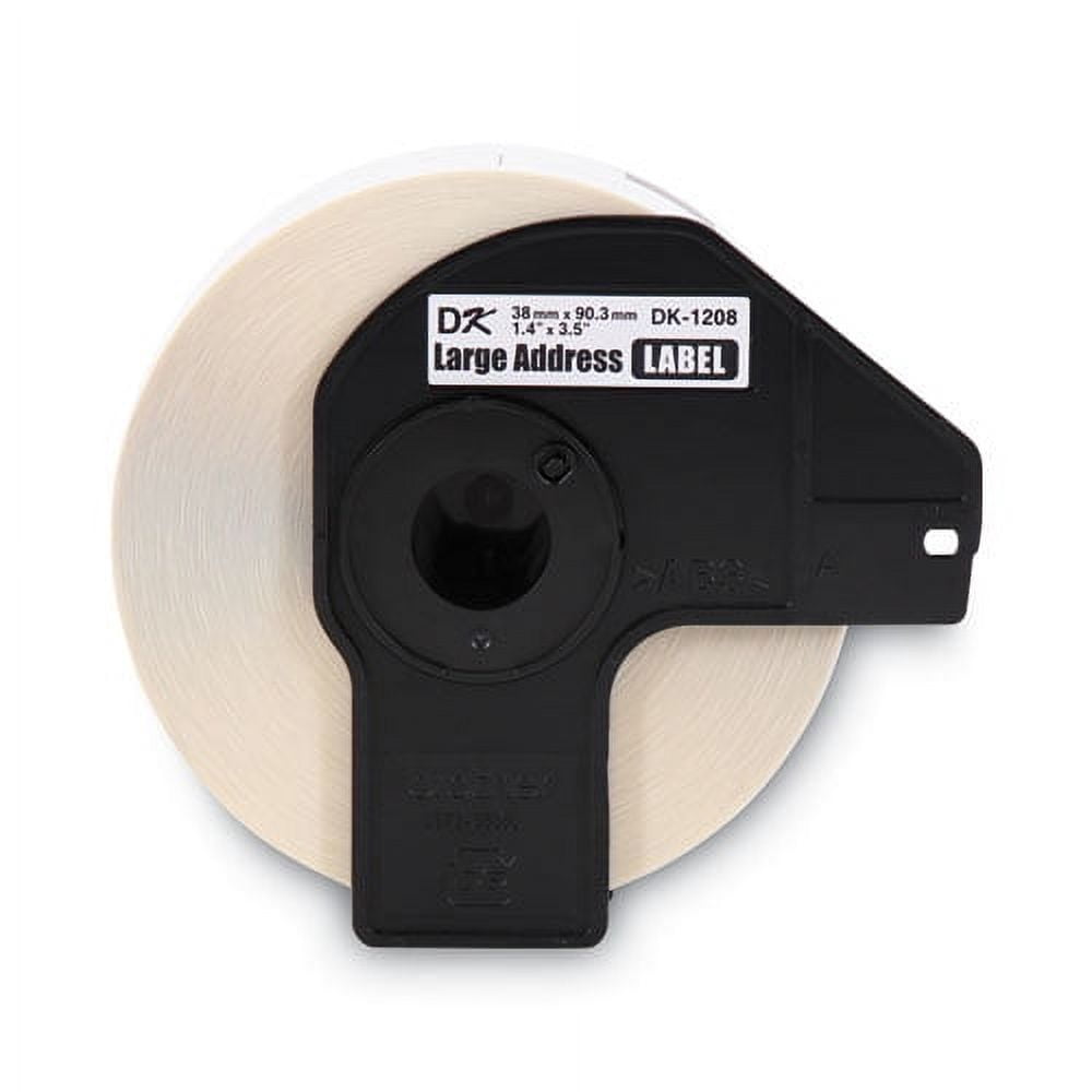 die-cut address labels, 1.4" x 3.5", white, 400 labels/roll | Bundle of 5 Rolls