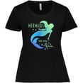 thumbnail image 3 of Inktastic Mermaids Have More Fun Women's Plus Size T-Shirt, 3 of 5