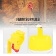 thumbnail image 3 of BESTYASH 10Ud Alimentador De Para Pollos Amarillo En Material Resistente Para Uso En Granjas, 3 of 6