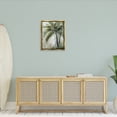 thumbnail image 4 of Stupell Industries Transitional Abstract Palm Fans Gold Floating Frame Canvas Art, 25 x 31, by Nan, 4 of 8
