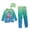 swimsuit 129#Light Green, variant on WAYUTE Boys Swim Set 3 Piece Cartoon Printed Rash Guard Stretch Long Sleeve Bathing Suit for Kids Child UPF 50 Summer Beach Pool