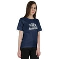 thumbnail image 2 of Inkmeso Tshirt For Mother You Can't Scare Me I Have Two Daughters Women's Scoop Neck Tee Shirts Top, 2 of 7