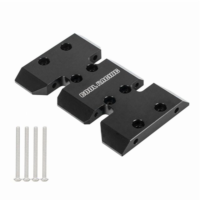 LCG Placa de Deslizamiento de TraduccióN de Metal del Centro Inferior de Gravedad para 1/10 RC Crawler Axial SCX10 I II III Capra Upgrades Parts,1