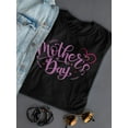 thumbnail image 3 of Mothers Day Festive Pink Text Shaped T-Shirt Women -Image by Shutterstock, Female XX-Large, 3 of 4