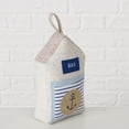 thumbnail image 6 of Coastal Cabana Soft Door Stops, Jute, Cotton, Loop Tops, Weighted, 11.75 Inches, House Shaped with Anchor and Lifesaver Fabric Embellishments, 6 of 6