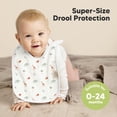 thumbnail image 2 of Baberos KeaBabies Hallo Baby Drool, paquete de 8 unidades, unisex, 2 of 9