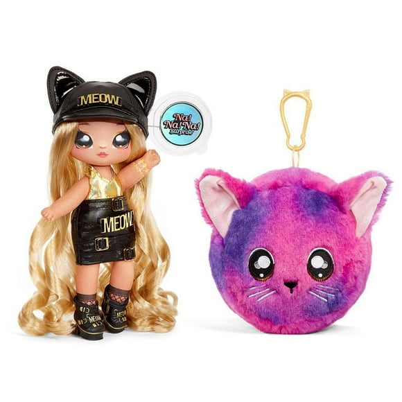 Na Na Na Surprise 2-in-1 Fashion Doll and Plush Purse Series 3 – Sasha Scratch