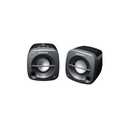 Sony SRS-M50 2.0 Speaker System - 5 W RMS - Black 2CA0613