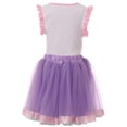 thumbnail image 2 of Big Girls' 2 Pieces Skirt Set Unicorn Birthday Tank Top Tutu Tulle Party Skirt Set White 7 XXL (P501610P), 2 of 4