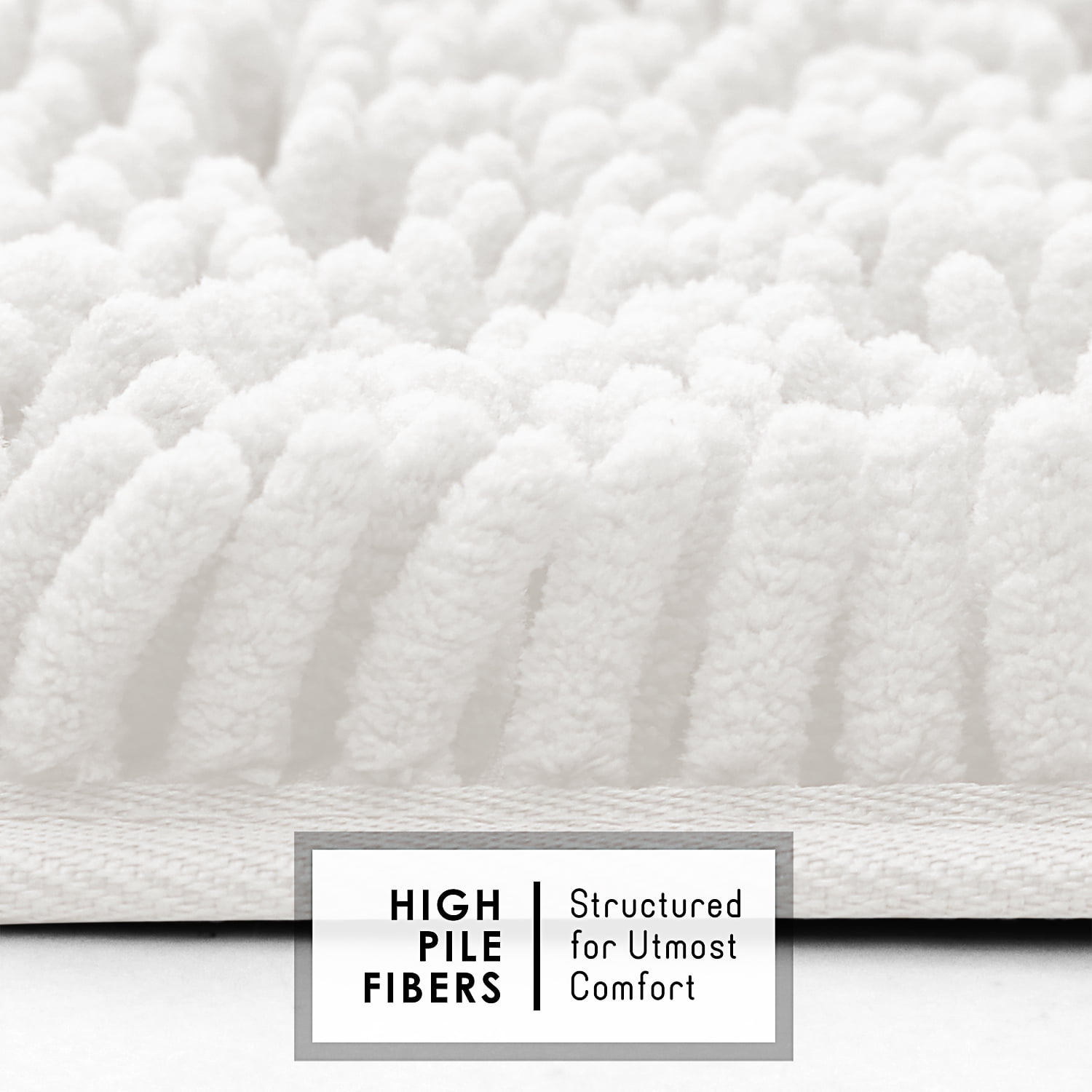 Lammaloe Chenille Bathroom Rugs Non Slip Bath Mat, 26"× 44" Ultra Absorbent, Bath Mats for Bathroom, Soft Sage