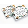 thumbnail image 6 of Inkdotpot Set Of 30Jungle Animals Baby Shower Invitations-Diaper Raffle Tickets And Baby Shower Book Request Cards Gender Neutral Invites Its A Boy Its A Girl, 6 of 8