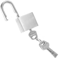 thumbnail image 4 of SHISUYAN Luggage Lock 30mm Stainless Steel Diary Lock Anti-rust Small Lock With Key, 4 of 9