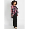 thumbnail image 3 of Catherines Women's Plus Size Cascade Embroidered 3-Piece Pant Suit, 3 of 4
