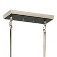 thumbnail image 3 of 52404PN Kichler Lighting Eastmont - 5 Light Linear Chandelier In Vintage Industrial Style-19 Inches Tall and 8 Inches Wide-Polished Nickel Finish, 3 of 5