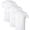 White, variant on Men's Comfortsoft Cotton Tagless T-Shirts, 3 Pack