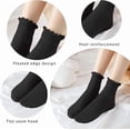 thumbnail image 4 of Women's Ruffle Socks,Casual Cute Ankle Socks Breathable Knit Cotton Soft Frilly Crew Socks for Women 6 Pack, 4 of 8