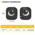 thumbnail image 5 of KUIFORTI Funny Eyes Windshield Sun Shade for Women, Wear-Resistant Car Shade Front Windshield, 2Pcs Novelty Vehicle Accessories for Your Car, 5 of 5