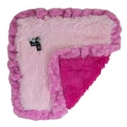Bessie and Barnie Bubble Gum / Lollipop / Cotton Candy Luxury Shag Ultra Plush Faux Fur Pet/ Dog Reversible Blanket (Multiple Sizes)