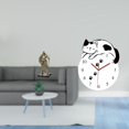 thumbnail image 2 of Reloj De Pared Acrílico Con Escultura De Gato Caballero Europeo, Figura Decorativa Moderna Y Creativa Para Sala De Estar, Entrada O Como Regalo De Inauguración., 2 of 8