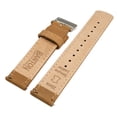 thumbnail image 2 of 18mm Gingerbread Brown Barton Quick Release Top Grain Leather Watch Band Strap, 2 of 6